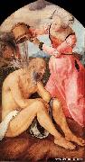Albrecht Durer Job and His Wife Spain oil painting artist